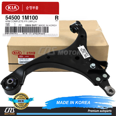 GENUINE Control Arm FRONT LOWER LEFT for 10-13 Kia Forte & Forte Koup 545001M100