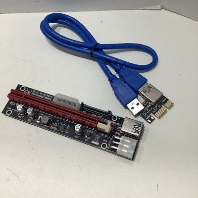 PCI-E 1x to PCI-E 16x PCI Express adapter riser 164 PIN VER.SU-103E High Power
