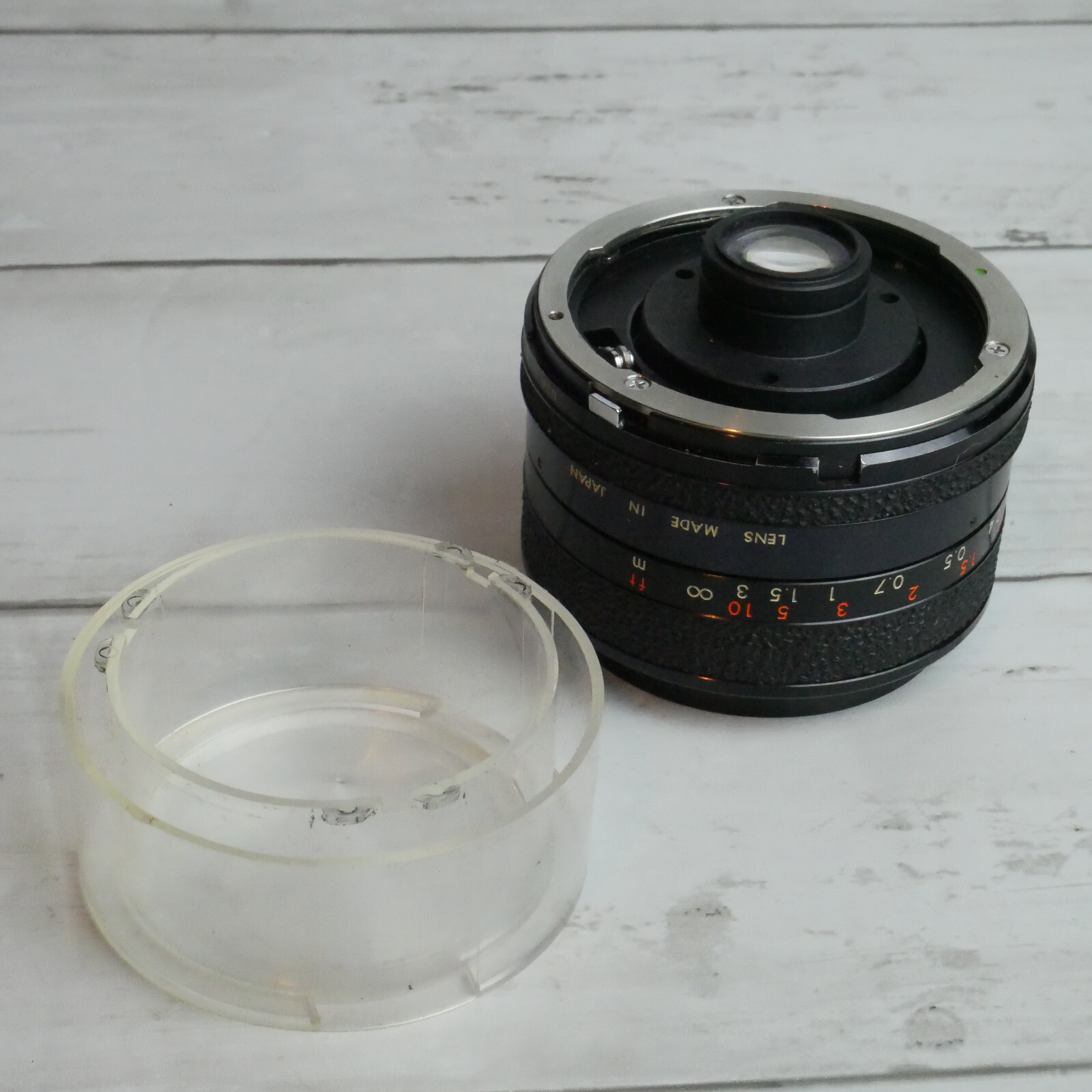 Vintage Tamron 28mm f2.8 BBAR MULTI C Camera Lens w Back