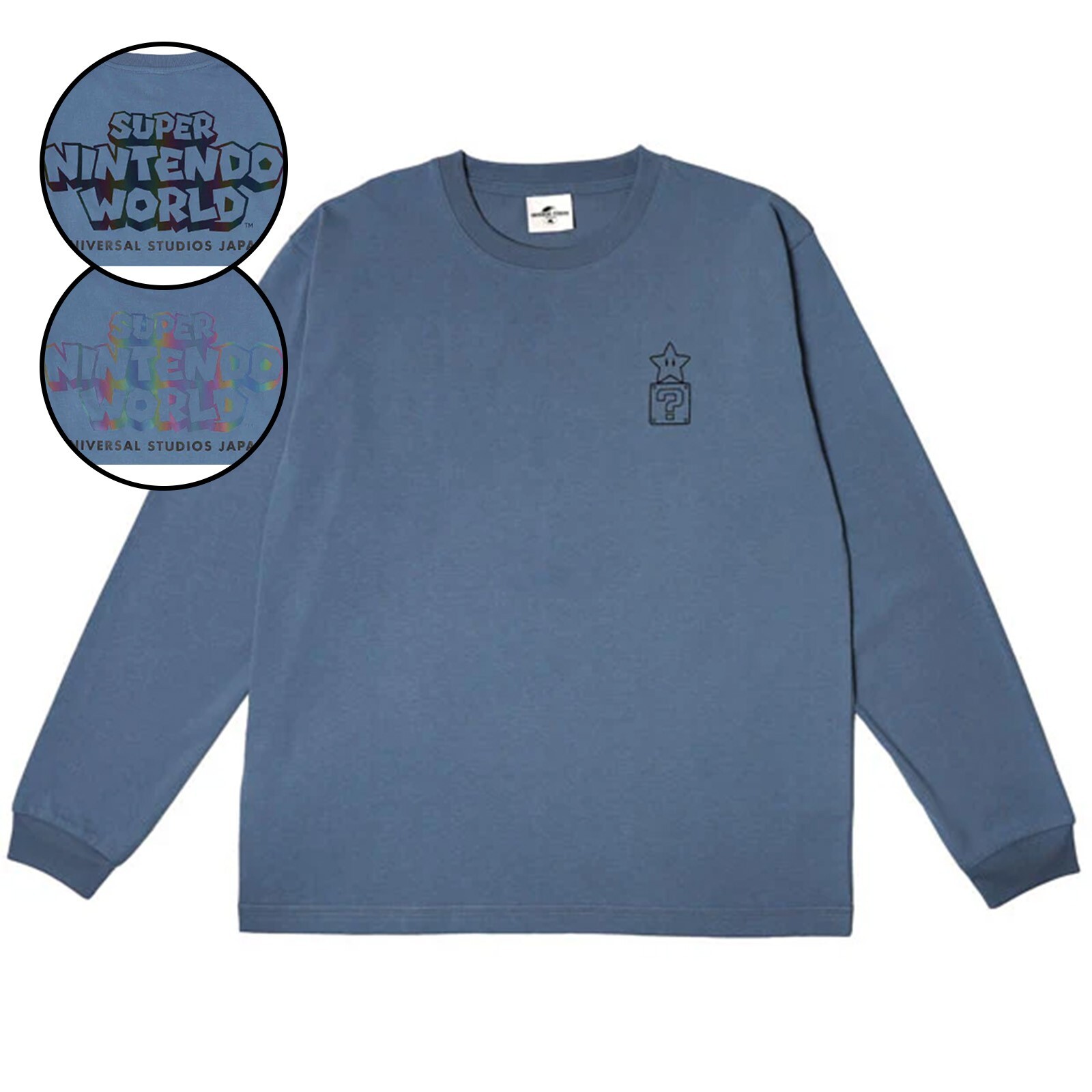 USJ Universal Studios Japan Super Nintendo World Long Sleeve USJ Universal Studios Japan Super Nintendo World Long Sleeve