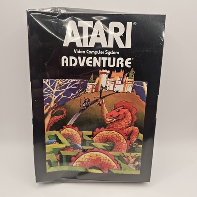 ADVENTURE for Atari 2600 and XP Limited 50th Anniversary Edition LRG New READ
