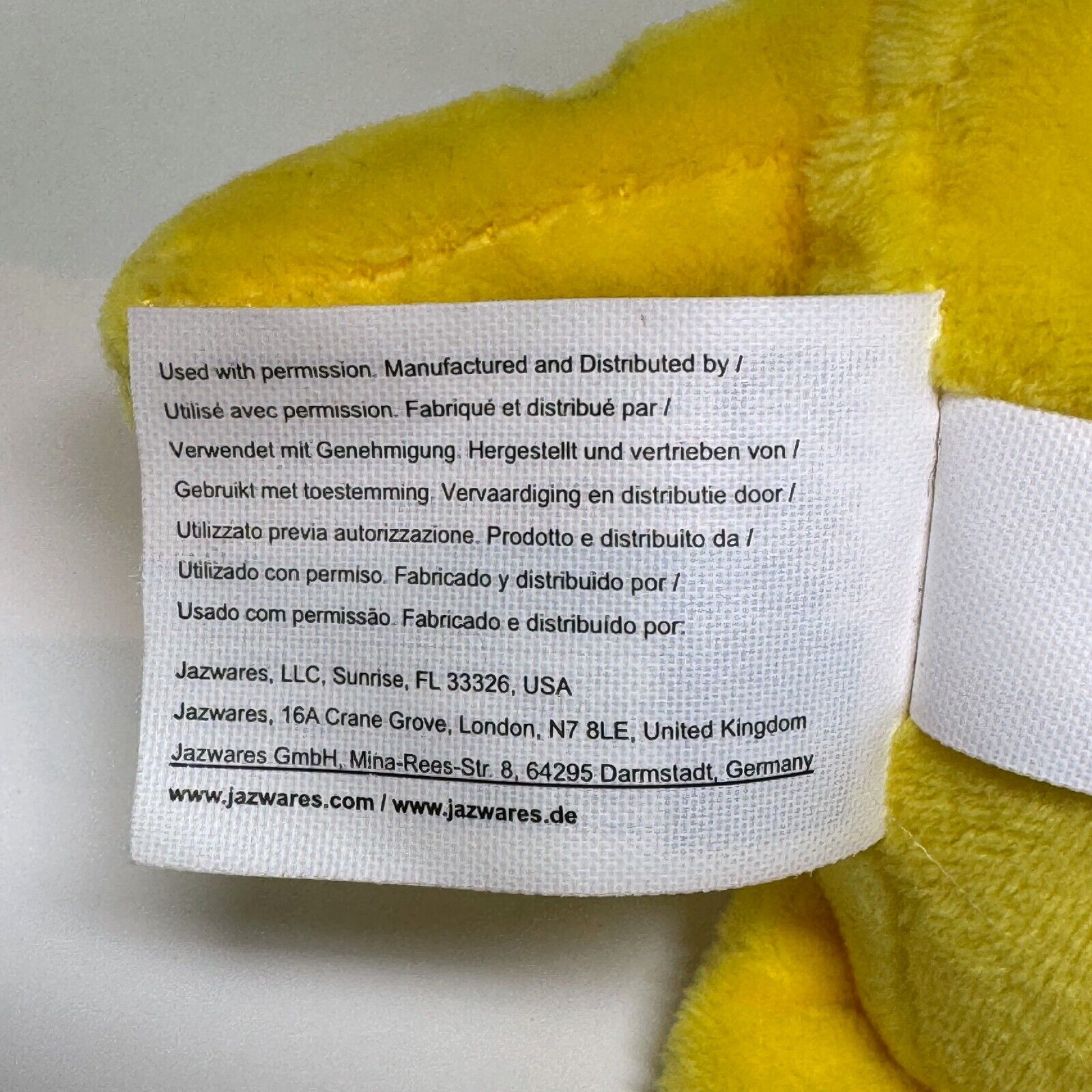Official Fortnite 2021 - Peely Banana Nana Nana Plush Soft Toy 8" - Epic Games