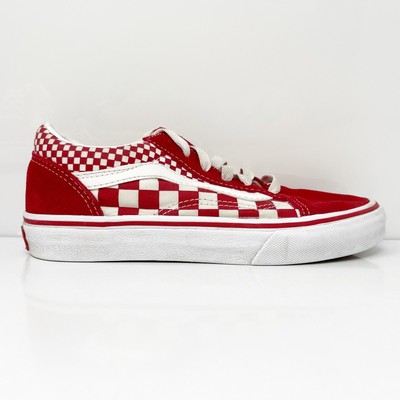 

Vans Boys Off The Wall 721454 Красные повседневные кроссовки, размер 4, Красный, Off The Wall