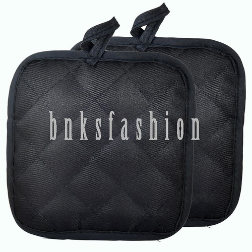 6Pcs Silicone Oven Mitts Pot Holders Kitchen Cooking Gloves Pinch Heat Resistant