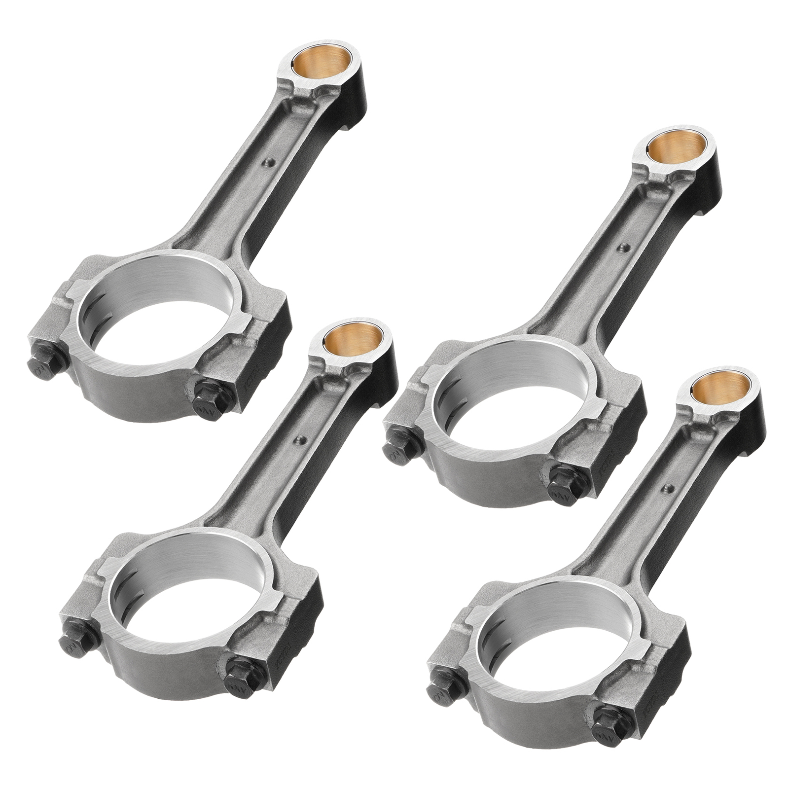 GOWE 4X Connecting Rod Rods for Fiat Abarth 850 A112 Conrods Con 並行輸入品 GM 5.3L 6.0L 6.2L LS2 LS3 Gen IV Floating Pin Connecting Rod w