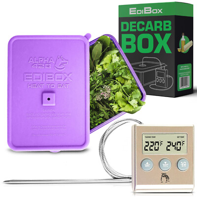 Decarboxylator Decarb Box Silicone Herbal Baking Kit Make Magical Treats