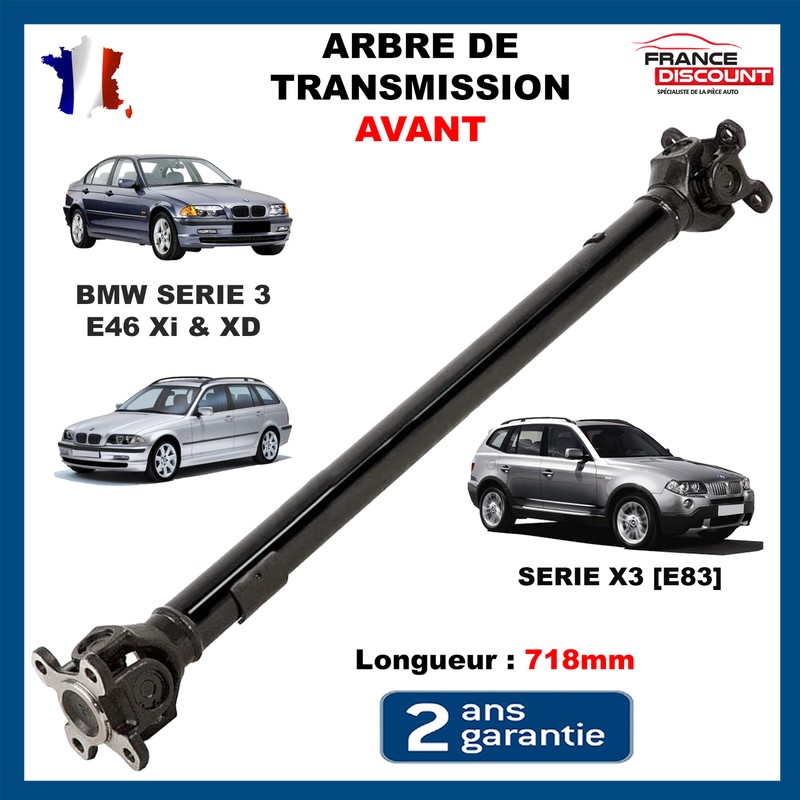 Arbre De Transmission Avant Pour Bmw Serie 3 E46 330 Xi Xd X3 E83 Xdrive 18 20 D