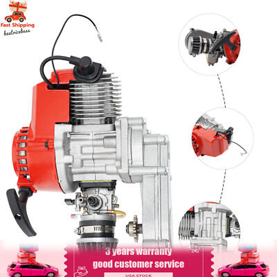 49CC 2STROKE HIGH PERFORMANCE ENGINE MOTOR For POCKET MINI BIKE SCOOTER ATV Alu