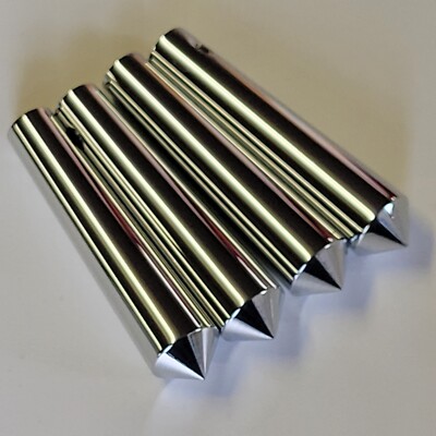 LOWRIDER HYDRAULICS/AIR RIDE SUSPENSION SWITCH EXTENSION 4pc SHOW CHROME w/tool 