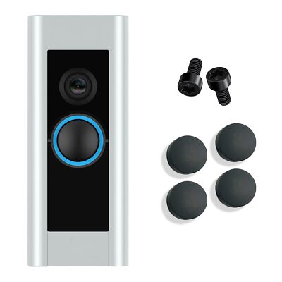 Doorbell Button Replacement, Doorbell Pro Buttons Replacement, Come with 4Pac...