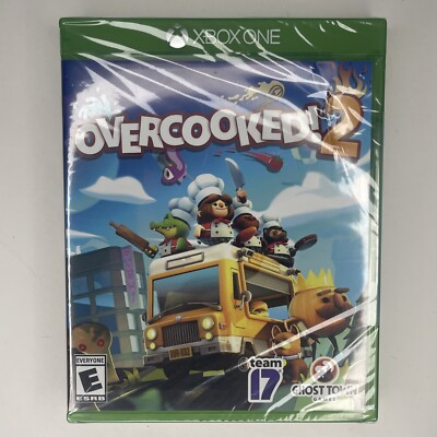 Overcooked! 2 (Microsoft Xbox One XB1, 2018) Brand New Factory Sealed