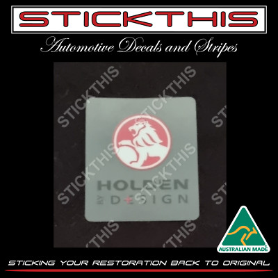 HBD Side Window Decal/Sticker VS VT VU WH - Suit Holden By Design