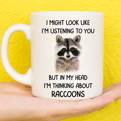 Raccoon Mug | Raccoon Gifts | Gifts For Raccoon Lovers | Funny Birthday Cup