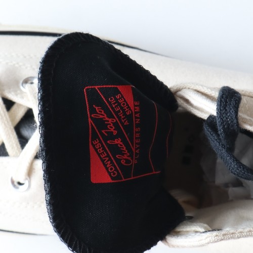 Pre-owned Converse M 16 W 18 Natural Black  Chuck 70 Hi X Essential Fear Of God 167955c In Natural/ivory/black
