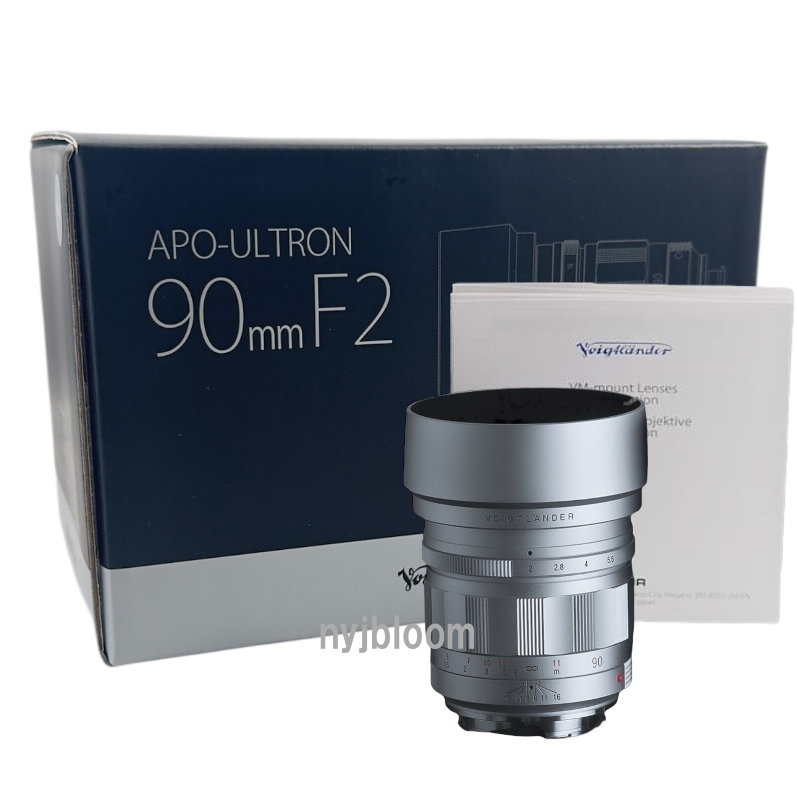 New Voigtlander APO-Ultron 90mm F2 VM Mount Manual Focus