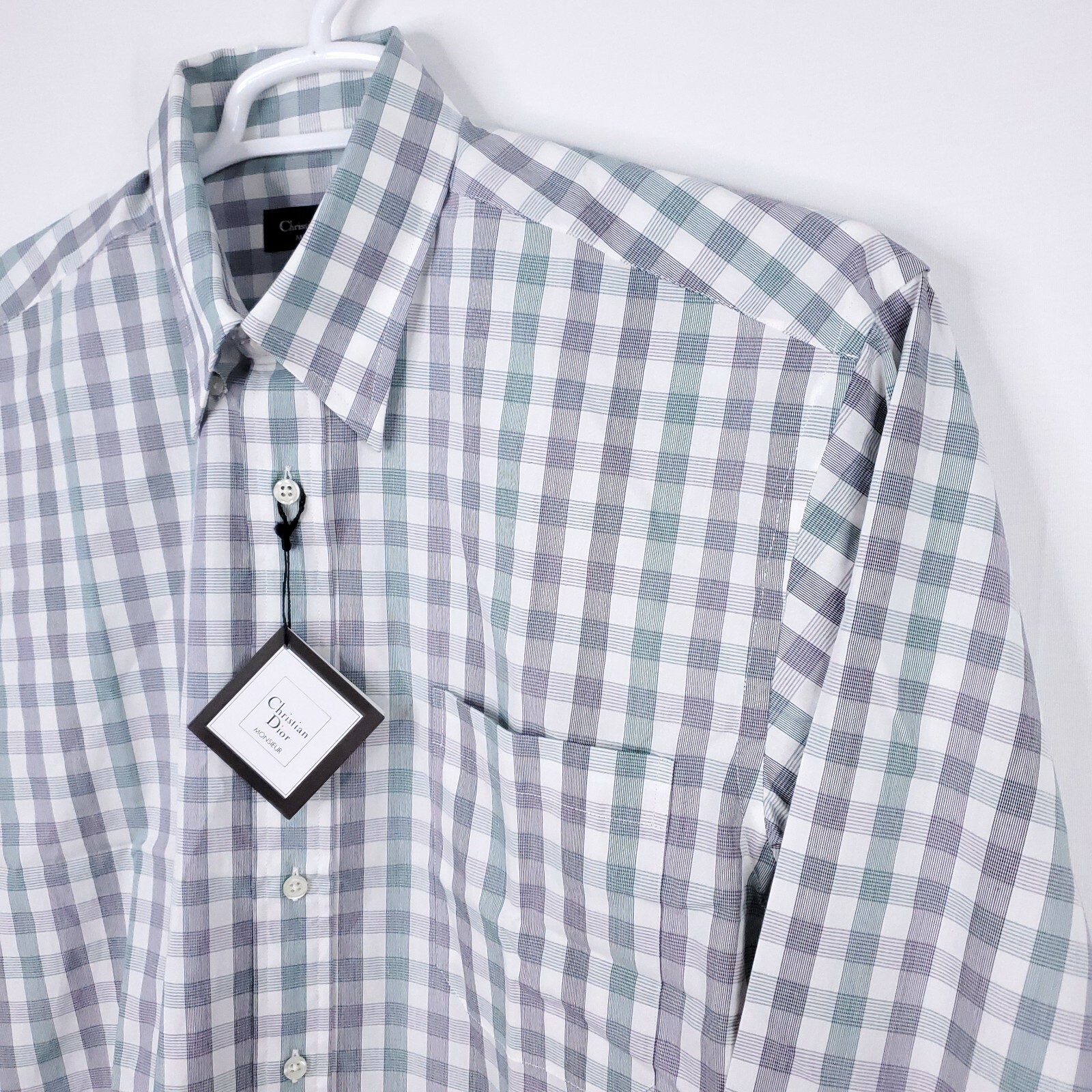 dior shirt green