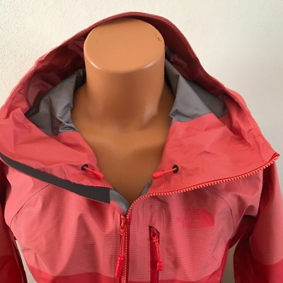 Pre-owned The North Face Women's Fuseform Progressor Shell Jacket Cayenne Red Size Medium