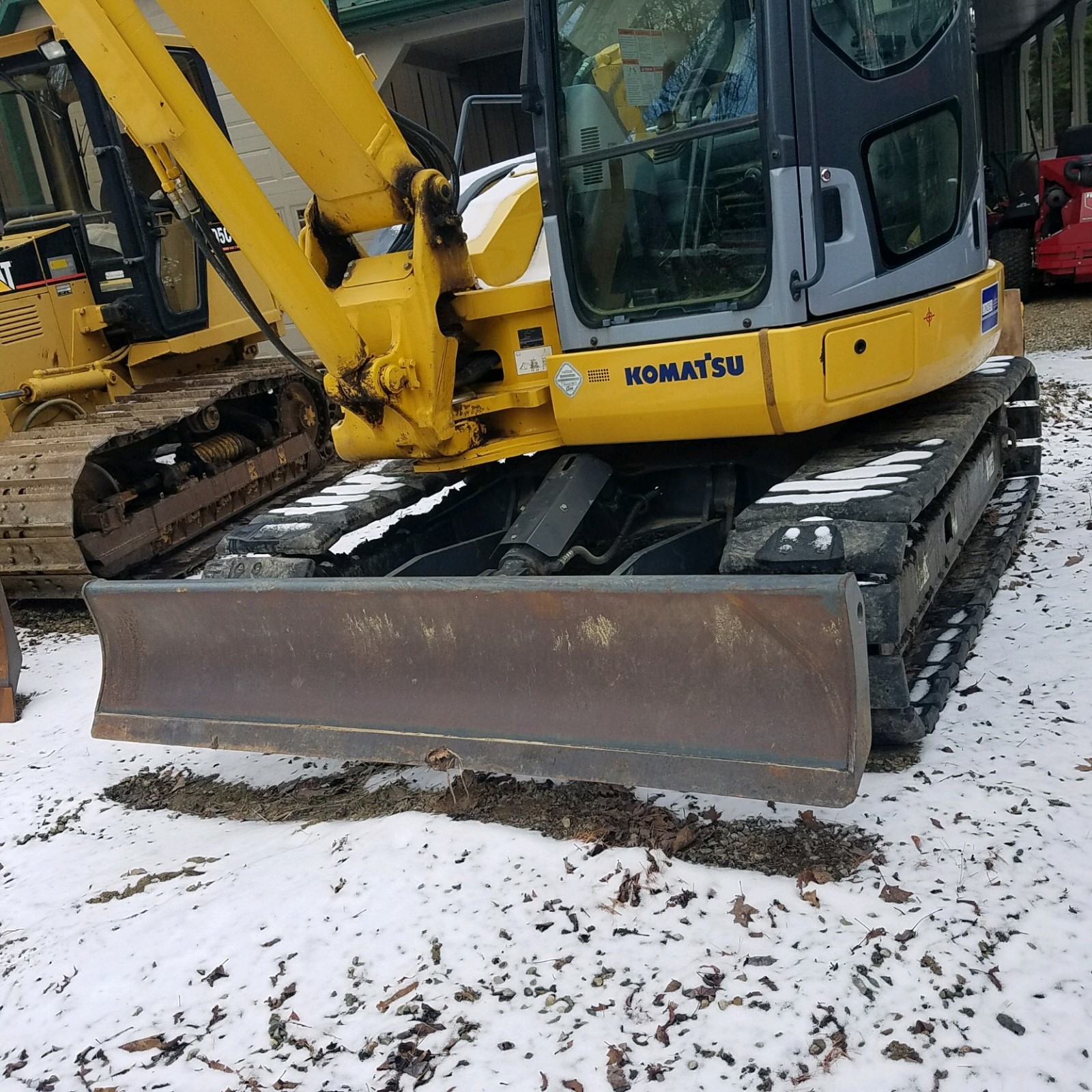 KOMATSU PC78MR 2007 VERY LOW HOURS EXCELLENT CONDITION HYDRAULIC THUMB COUPLER