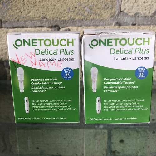 Купить Ланцет OneTouch 200 One Touch Delica Plus Lancets Extra Fine 33 ...