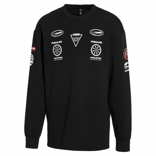

[578543-01] Mens Puma Homage To Archive Crewneck с графическим принтом, Puma black