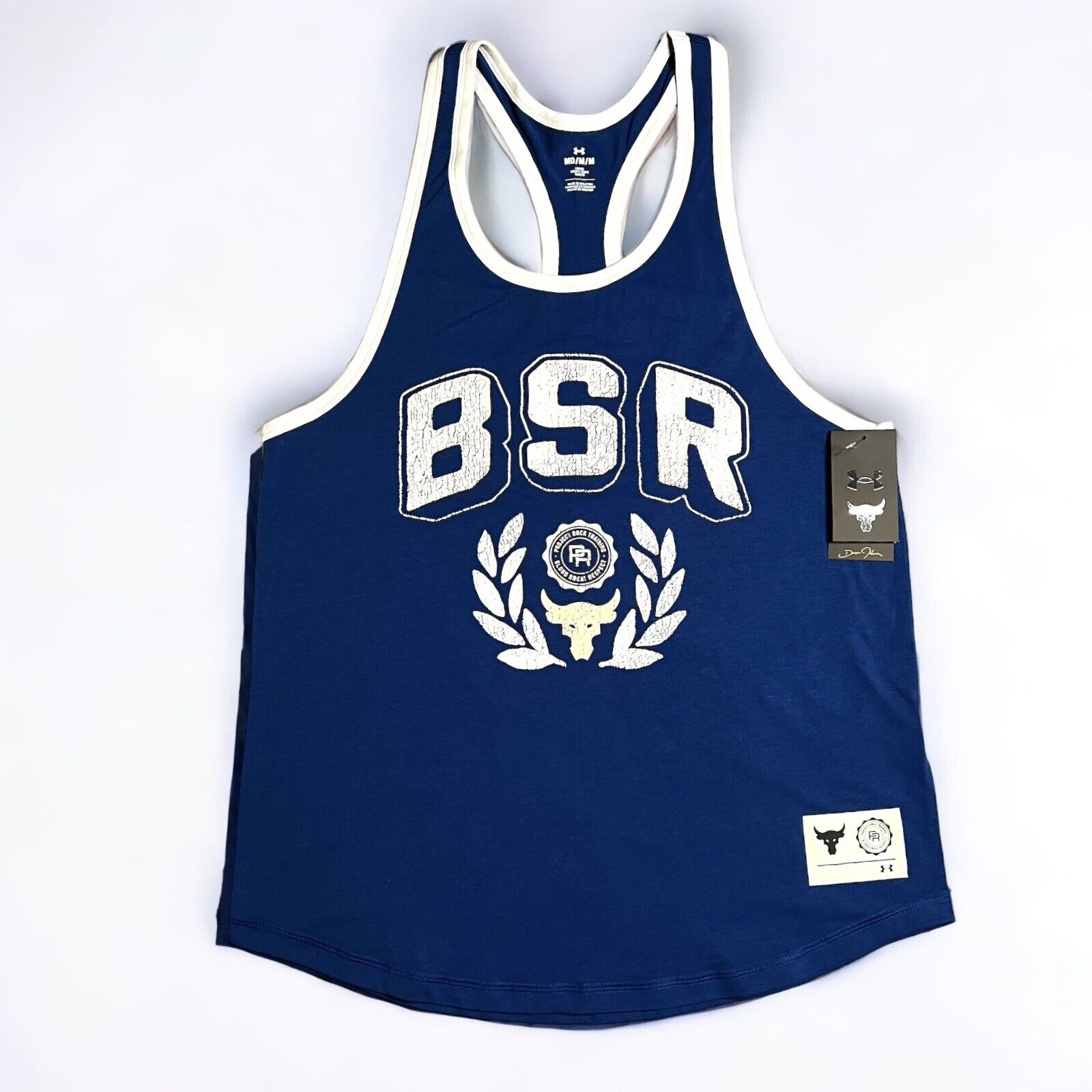 人気◆【UA ｘ Project Rock】Men's Project Rock BSR Flag Tank Men's Project Rock BSR Flag Tank | eBay