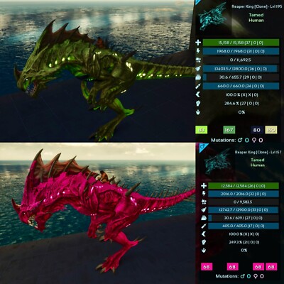 ark survival ascended pve Event Colr High Stats Reaper King