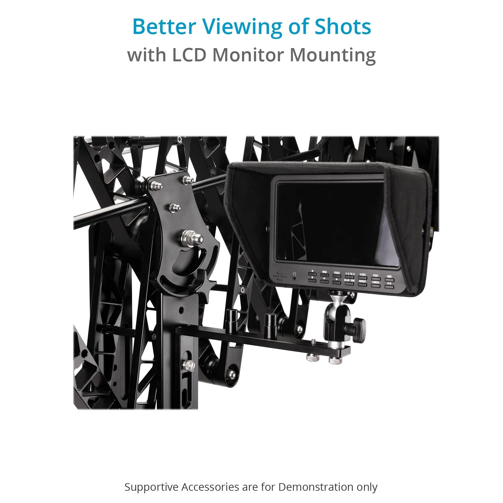 Proaim Powermatic Scissor 17' Telescopic Camera Jib Crane for Film Productions