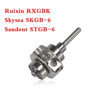 Dental Cartridge Turbine Rotor GB6 For Ruixin RXGB Fiber Optic Handpiece OEM