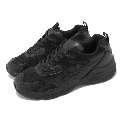 

Fila Wavelet Тройные черные мужские повседневные кроссовки на массивном каблуке для папы, Черный, Wavelet