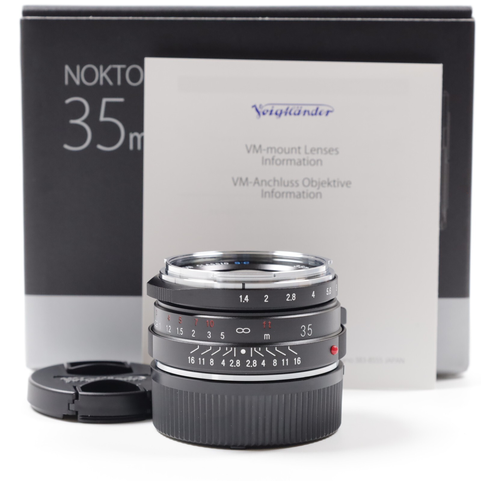美品Voigtländer NOKTON Classic 35mm F1.4 Voigtlander Nokton Classic 35mm f/1.4 Lens for Sony E BA347A B&H