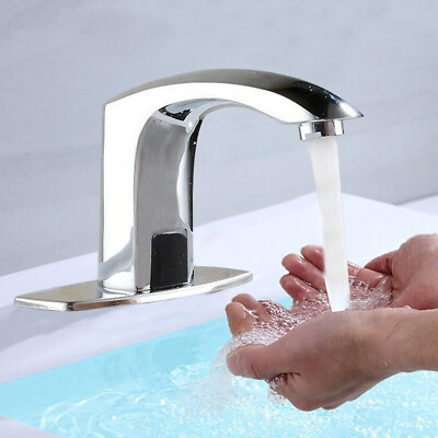 Smart Automatic Hands Free Sensor Faucets Touchless Bathroom Basin Sink Faucet