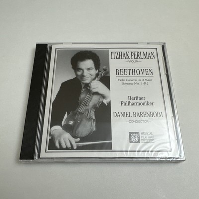 Itzhak Perlman - Beethoven Violin Concerto In D Major Romance Nos 1 & 2 New CD