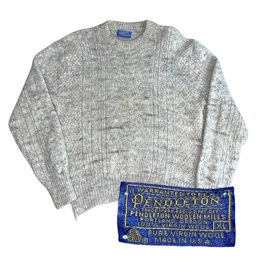 Vintage Pendleton Wool Sweater Long Sleeve Made In The USA