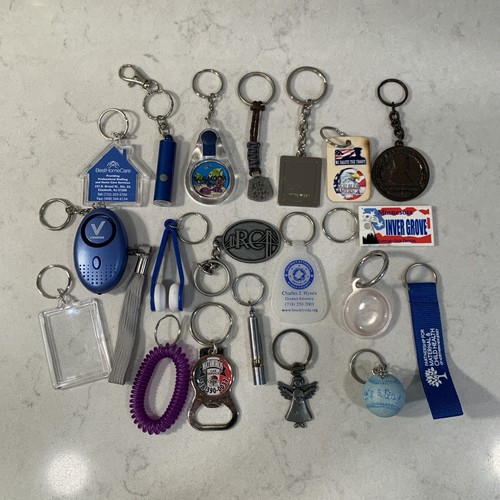 Random Keychain Lot Of 20 | eBay