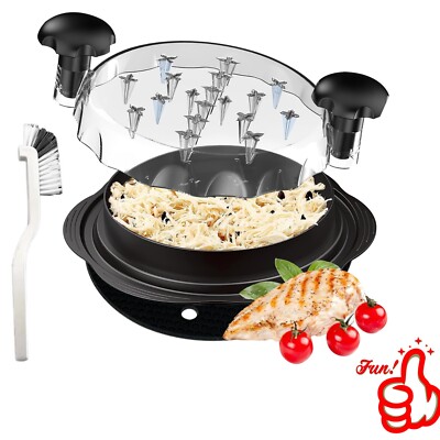 Upgraded Chicken Shredder Large Chicken Breast Shredder Tool Twist Anti-Slip