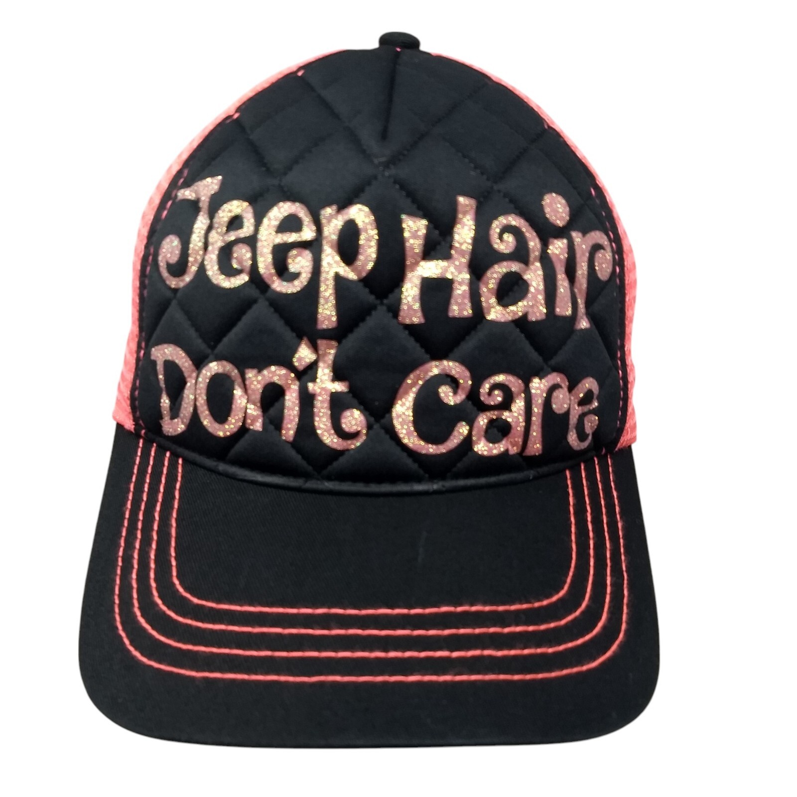 ◆Wrangler◆ Heart Logo Snapback Pink Jeep_JEDCo_9227_Wave_Pink_hat_