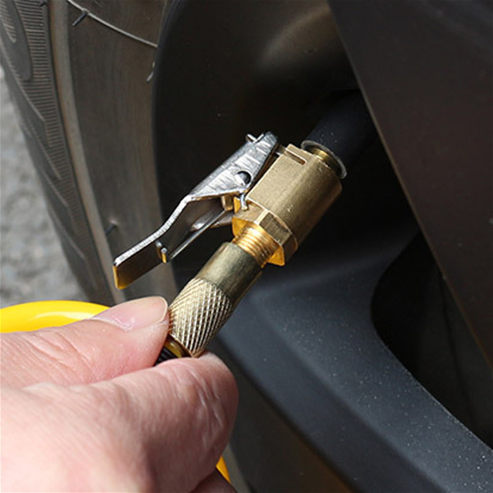 Tool Inflator Connector 1pc Bicycle Accessories Car Air Pump Nozzle Adapter