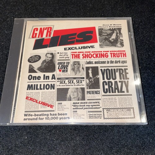 洋楽 Guns N' Roses / GN'R Lies GOLD SIGNATURE Guns N' Roses – G N' R Lies – Vinyl (CH, LP, Album, Club