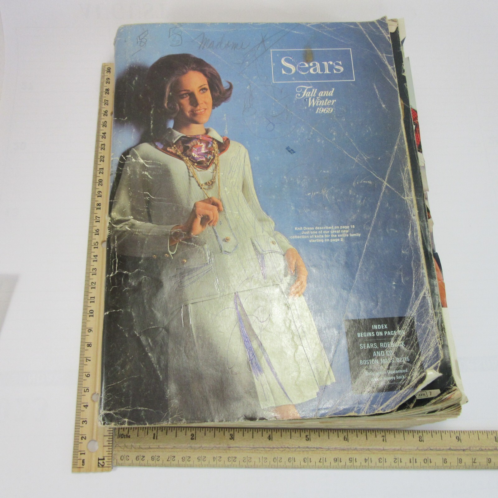 1969 SEARS Fall Winter Catalog Vintage Clothing Toys