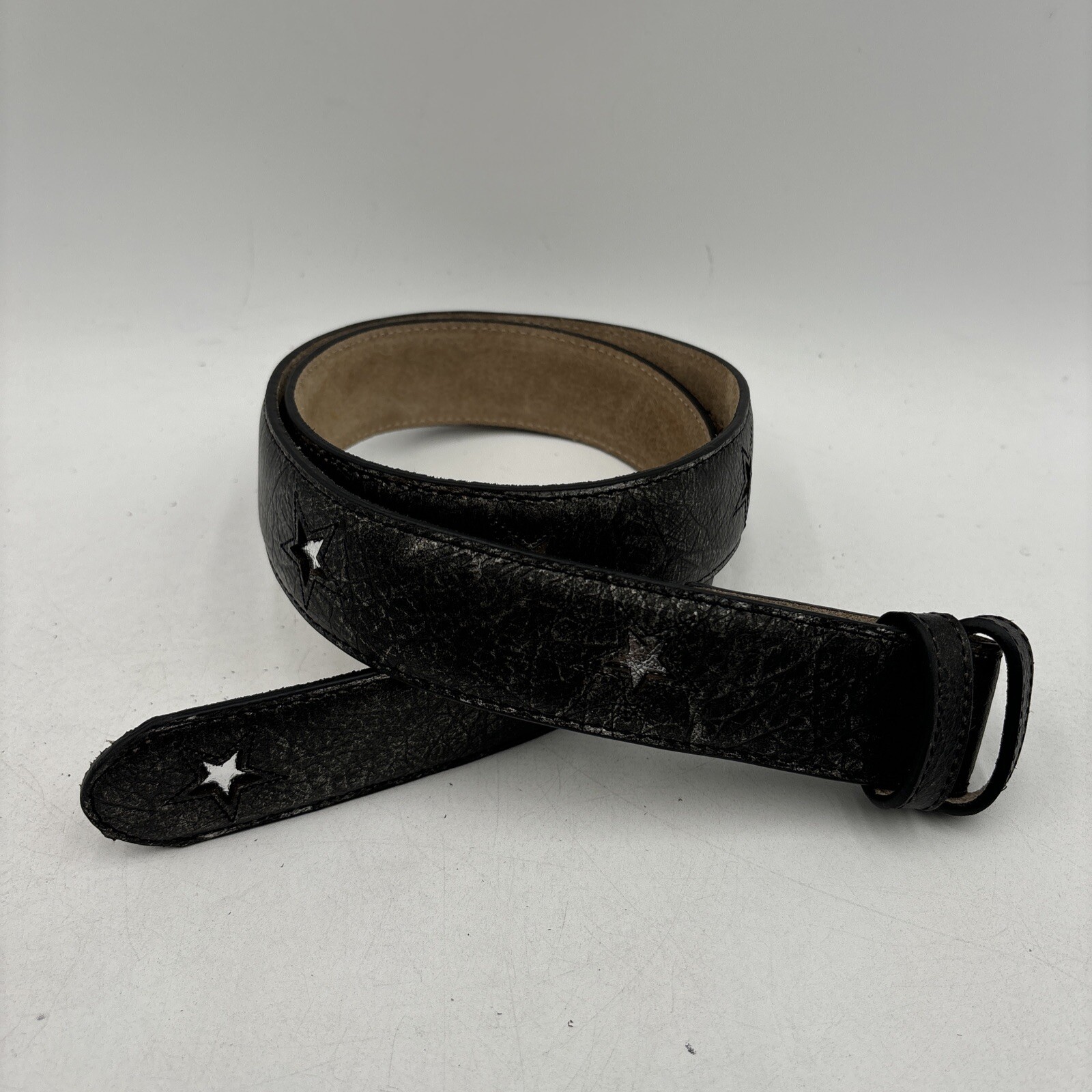 NWD IDYLLWIND WOMEN CORDERO LONGHORN & STAR CUTOUT BELT w/o 