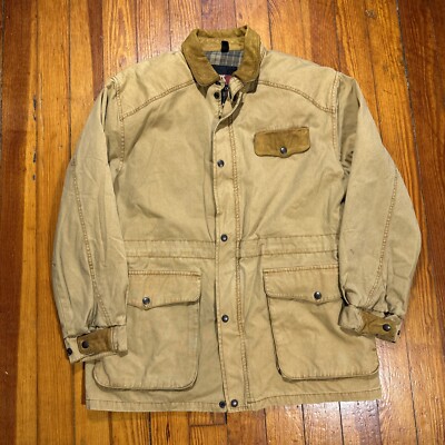 Kakadu Traders Australia Men's Pilbara Jacket Sz L Brown Tan 3J02