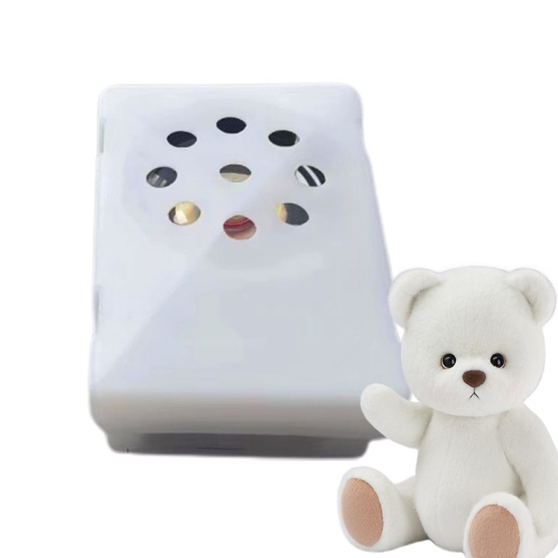 Voice Recorder for Stuffed Animal Mini Square Voice Recording Device Recordable