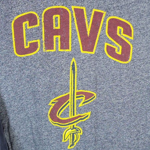 NBA Cleveland Cavaliers Basketball 3/4 Sleeve T Shirt Men