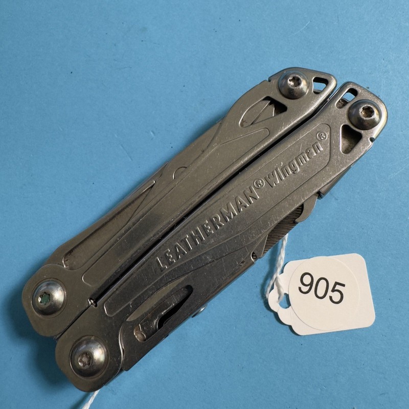 Leatherman Wingman Plier Scissor Multi-Tool Clip Pocket Knife Stainless EDC #905