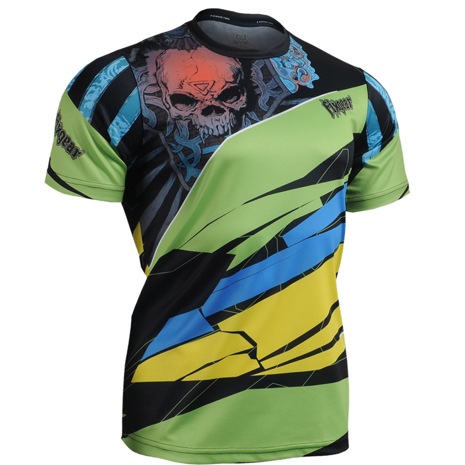 Multi-Color Cycling Casual T-Shirts and Tops