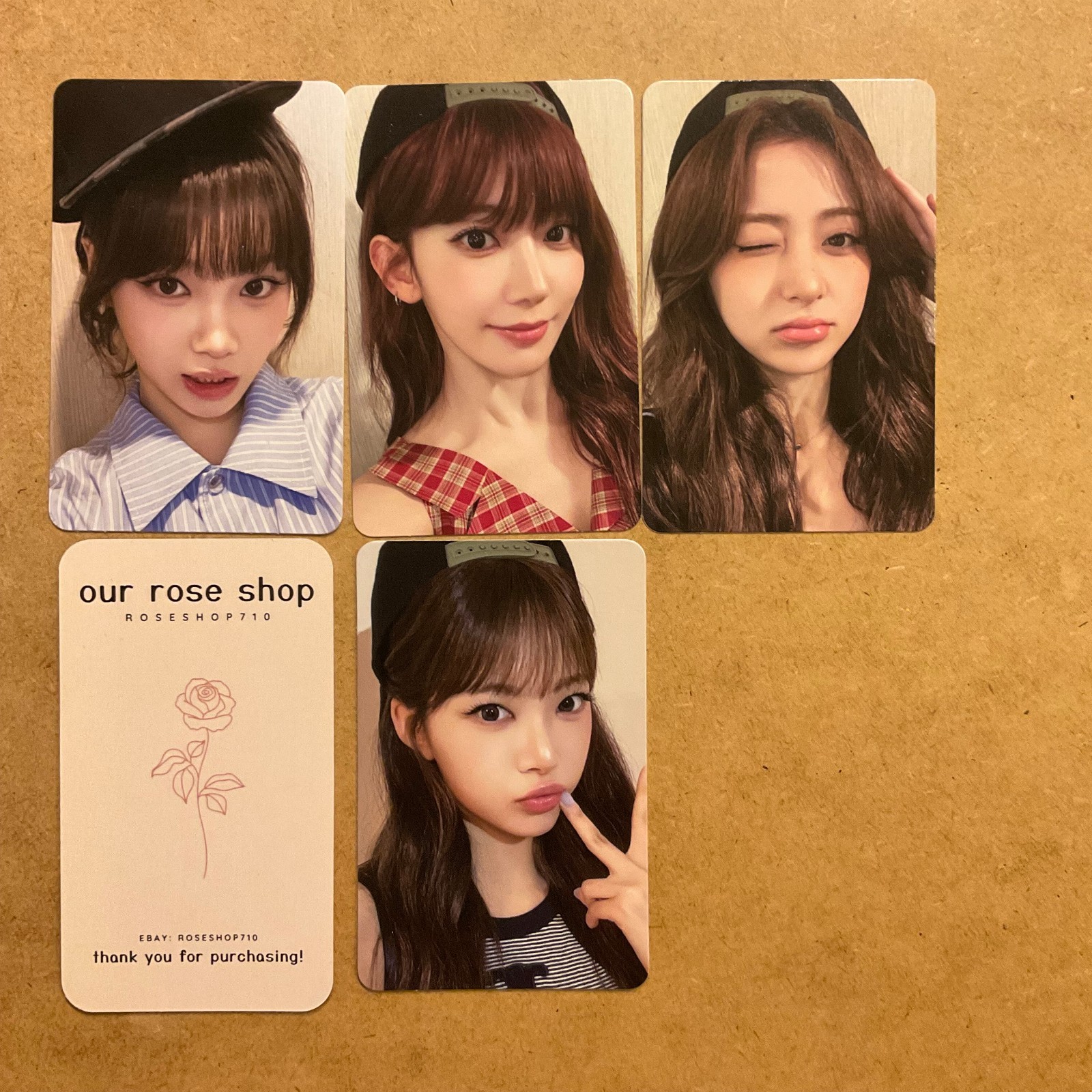 LESSERAFIM hello82 チェウォン　spaghetti トレカ Le Sserafim Spaghetti Chaewon Photocards hello82, compact, and