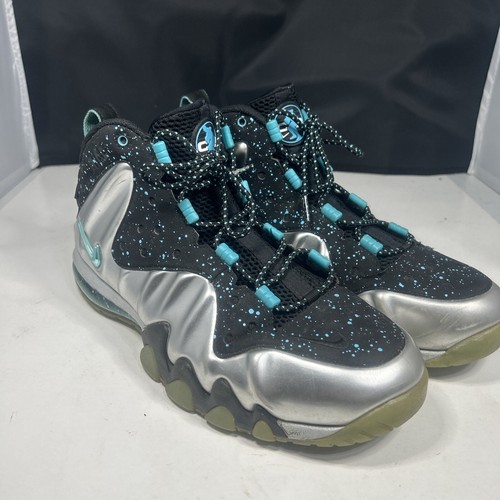 Nike Barkley Posite Max Metallic Silver Gamma Blue Men's Nike Barkley Posite Max Metallic Silver Gamma Blue Men's