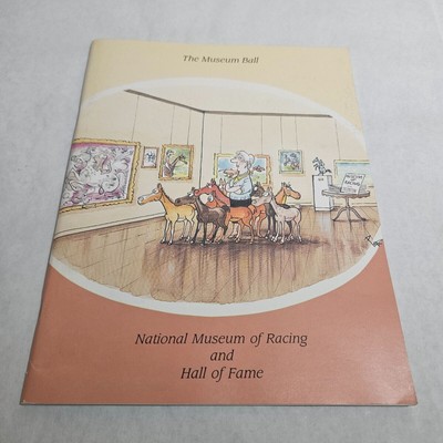 The Museum Ball National Museum of Racing and Hall of Fame 1992 Auction Catalog