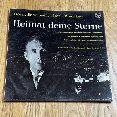Bruce Low Heimat Deine Sterne Fiesta LP Vinyl Record FLP 1352