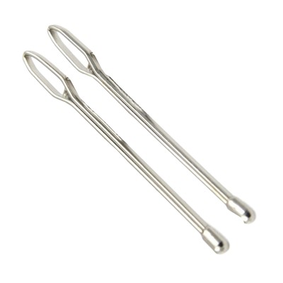 2Pcs Drawstring Threader Metal Elastics Band Threaders Sewing Tools For Crafts